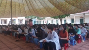 Hội nghị định hướng nghề nghiệp và tư vấn giới thiệu việc làm cho học sinh khối 12 trường THPT Thuận Châu, huyện Thuận Châu, tỉnh Sơn La