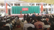 Hội nghị định hướng nghề nghiệp và tư vấn giới thiệu việc làm cho học sinh khối 12 trường THPT Bình Thuận và Tông Lệnh huyện Thuận Châu, tỉnh Sơn La