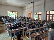 Hội nghị định hướng nghề nghiệp và tư vấn giới thiệu việc làm cho học sinh khối 12 tại các trường THPT trên địa bàn huyện Mộc Châu