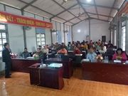 Hội nghị thông tin, tuyên truyền thông tin thị trường lao động trên địa bàn huyện Sông Mã