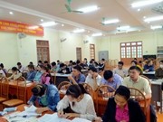 Tổ chức Hội nghị Thông tin, tuyên truyền thông tin thị trường lao động trên địa bàn huyện Yên Châu