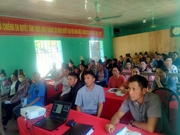 Hội nghị thông tin, tuyên truyền thông tin thị trường lao động trên địa bàn xã Đưa Mòn, xã Chiềng En Huyện Sông Mã