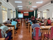 Hội nghị thông tin, tuyên truyền thông tin thị trường lao động trên địa bàn xã Chiềng Phung, Nậm Ty huyện Sông Mã