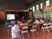 Hội nghị thông tin, tuyên truyền thông tin thị trường lao động trên địa bàn xã Chiềng Xuân, Tân Xuân Huyện Vân Hồ