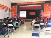 Hội nghị thông tin, tuyên truyền thông tin thị trường lao động trên địa bàn xã Xuân Nha, Mường Men Huyện Vân Hồ